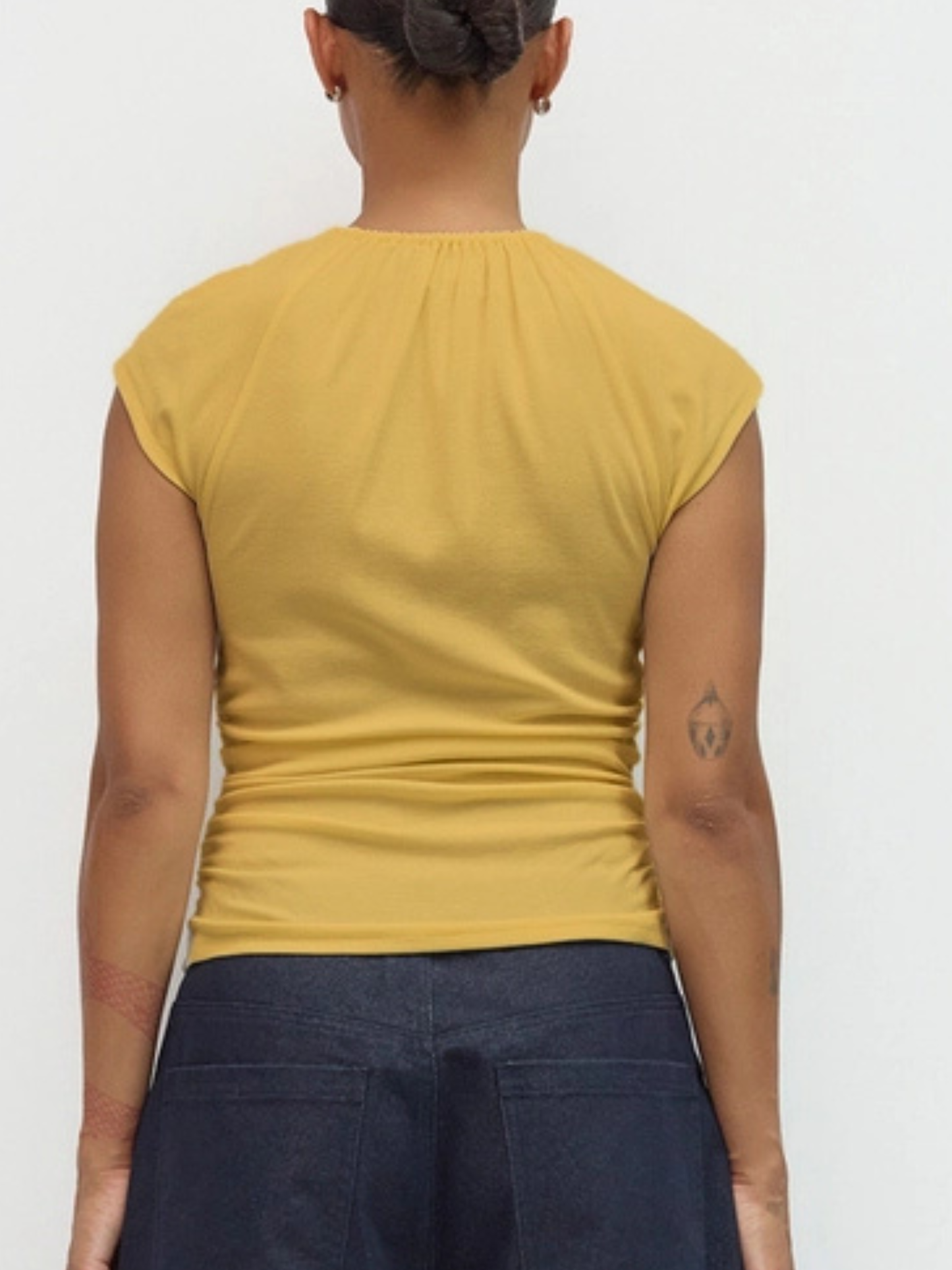 Kelsi Top Yellow
