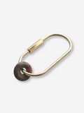 Natural Stone Carabiner Keychain