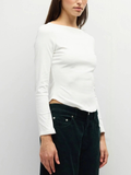 Janel Top White