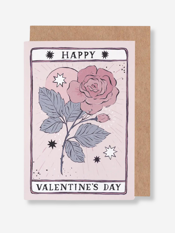 Rose Valentine's Day Card