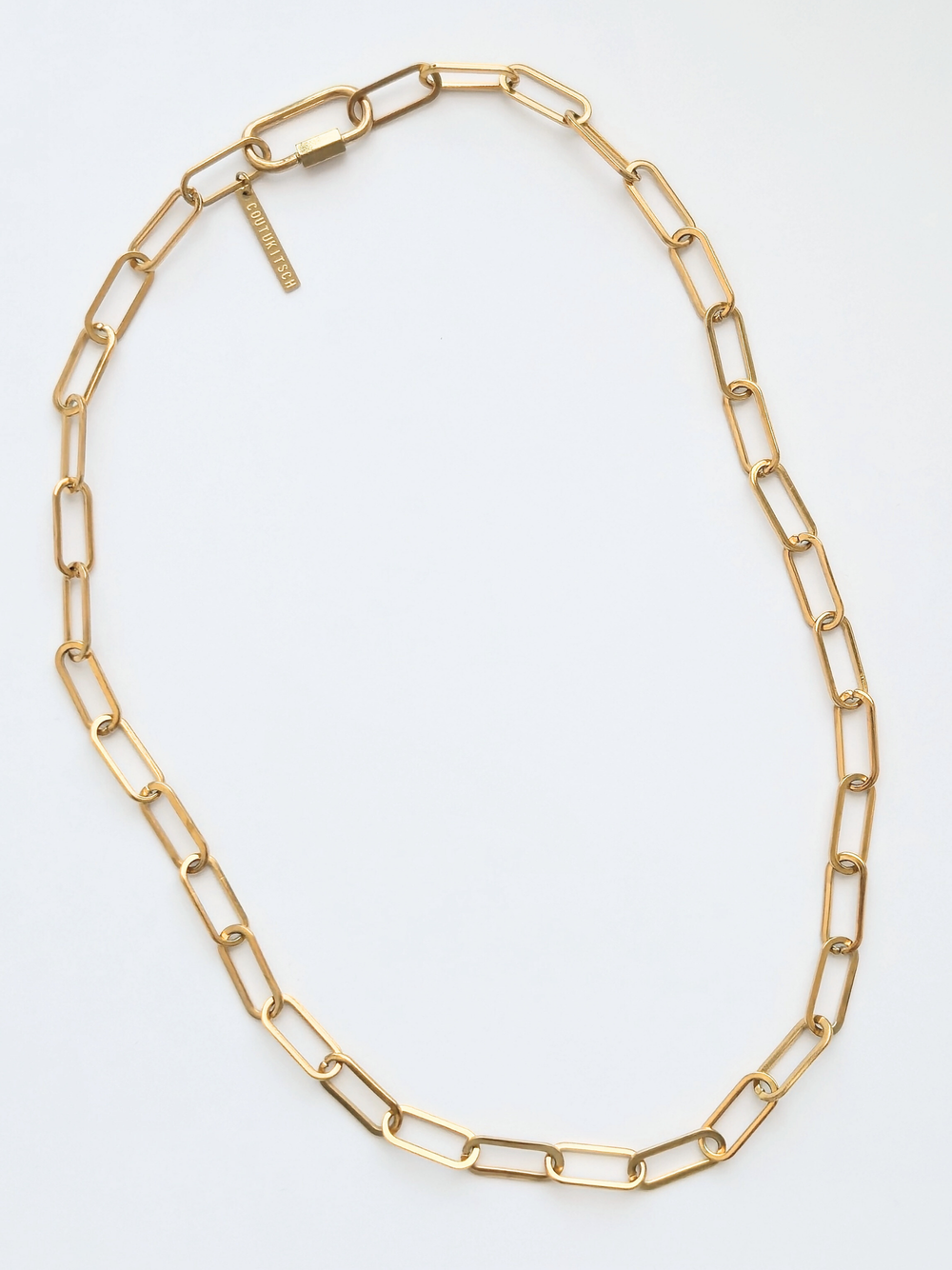 150 | chunky carabiner paperclip chain