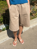 Liam Bermuda Shorts Taupe