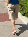 Liam Bermuda Shorts Taupe