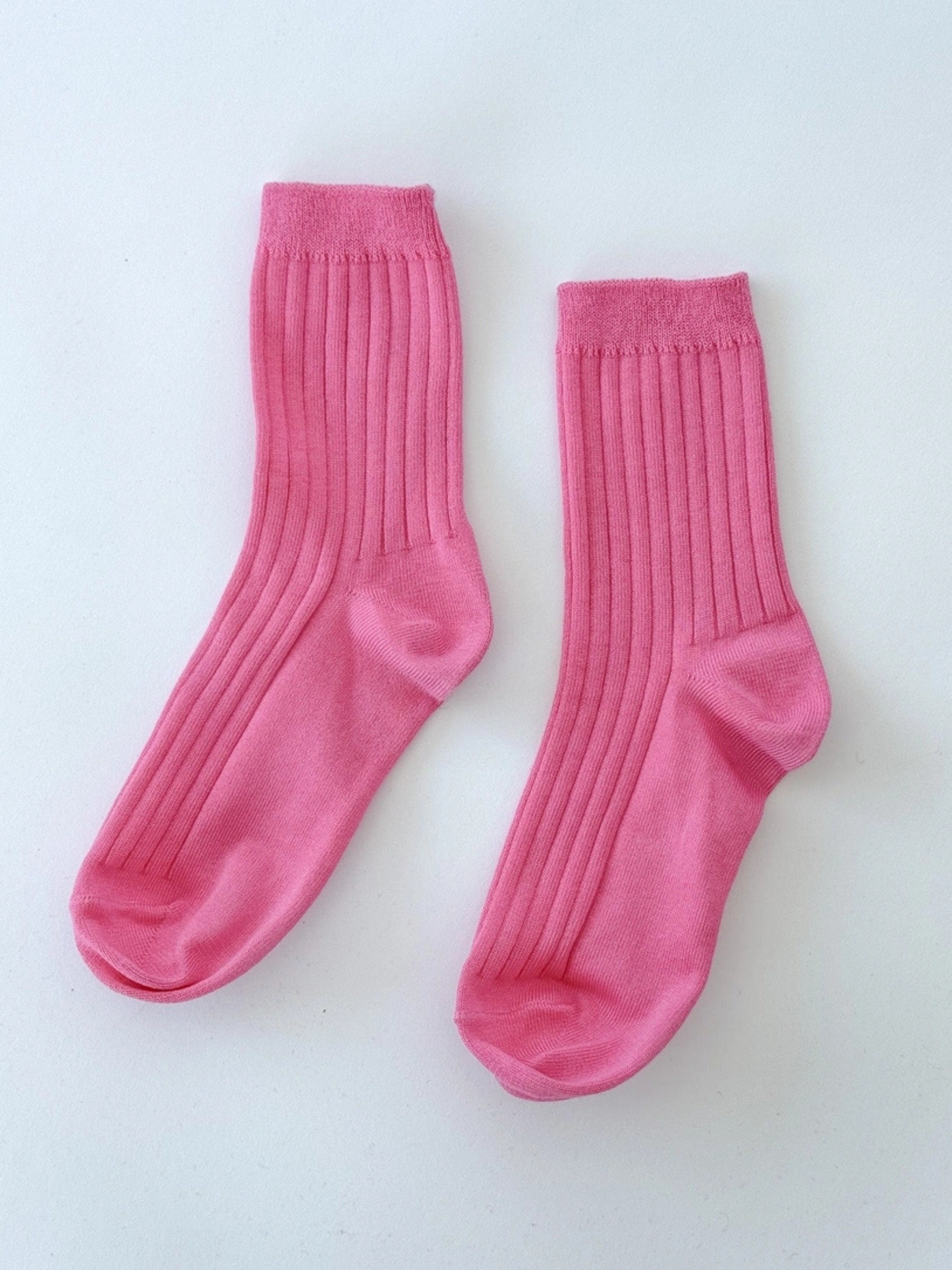 Her Socks Bright Pink