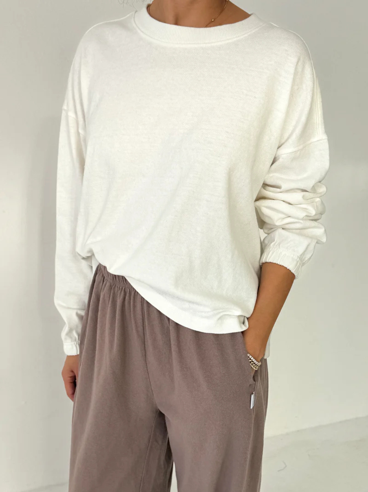 Naturelle Tee | White Cotton