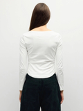 Janel Top White