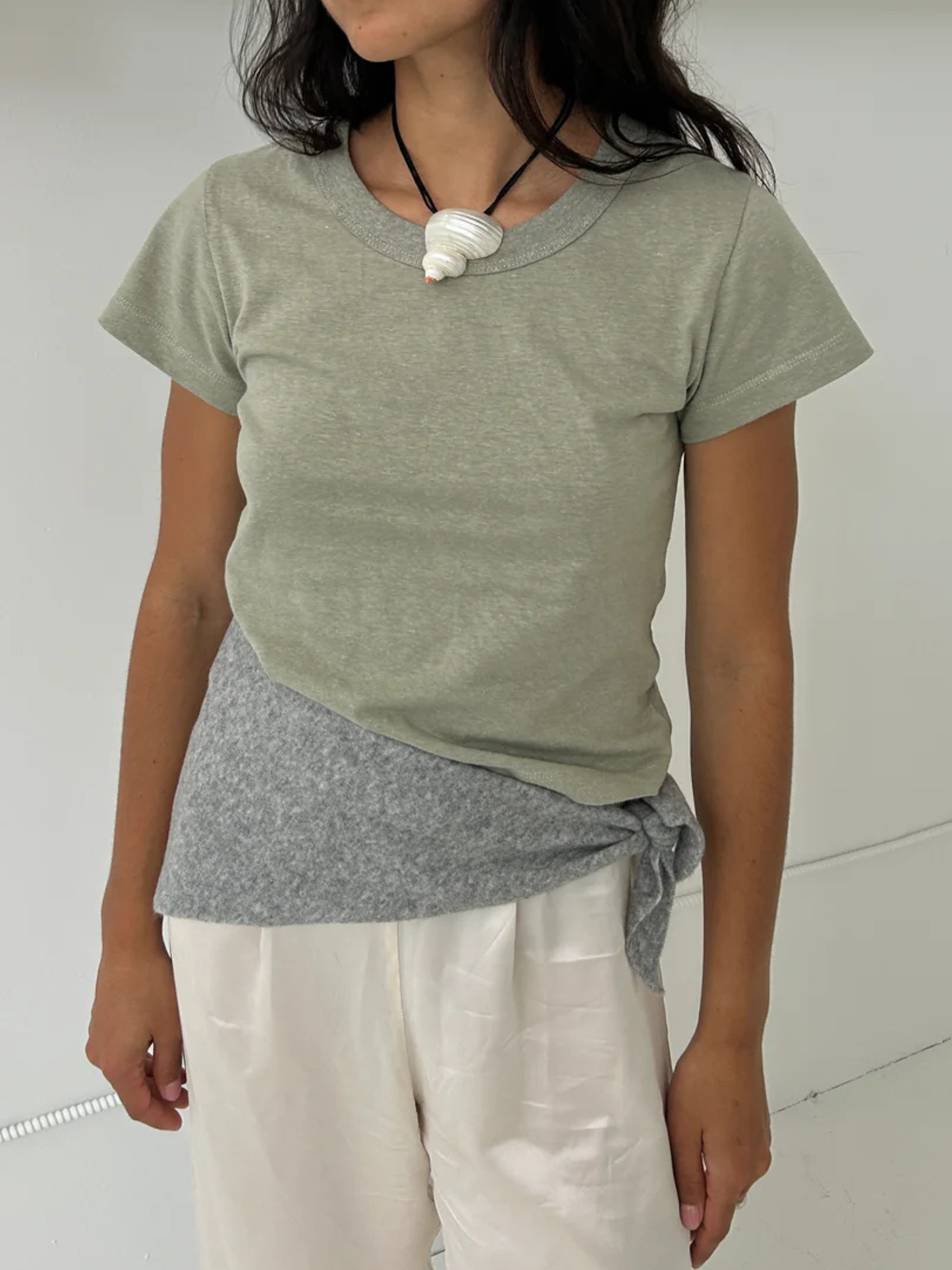 Hemp Mini Tee | Sage