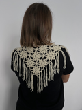 Crochet Triangle Scarf Small