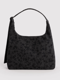 Nylon Shoulder Bag Charcoal Ditsy Floral