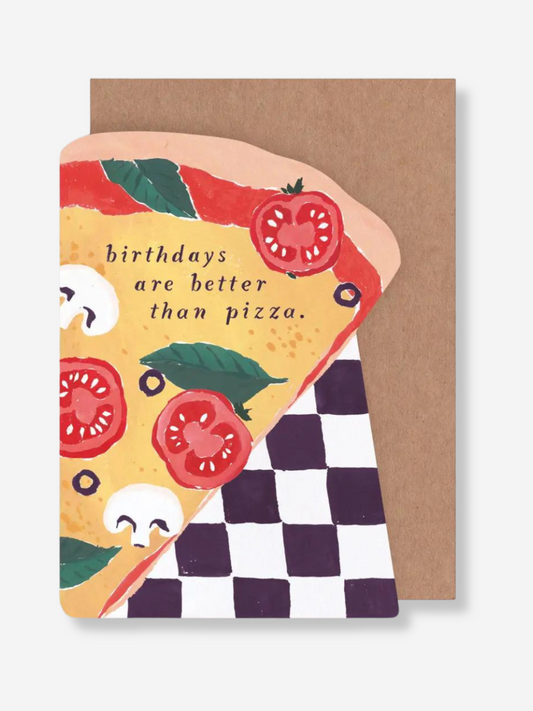 Pizza Slice Birthday Card