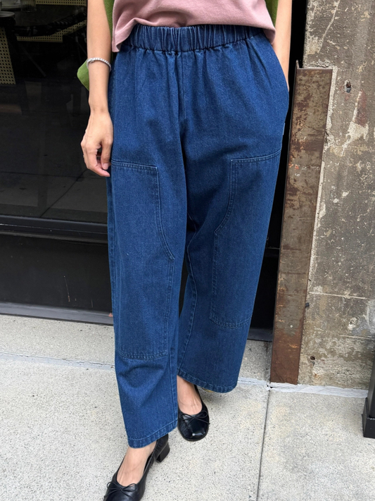 Gardener's Pants Blue Denim