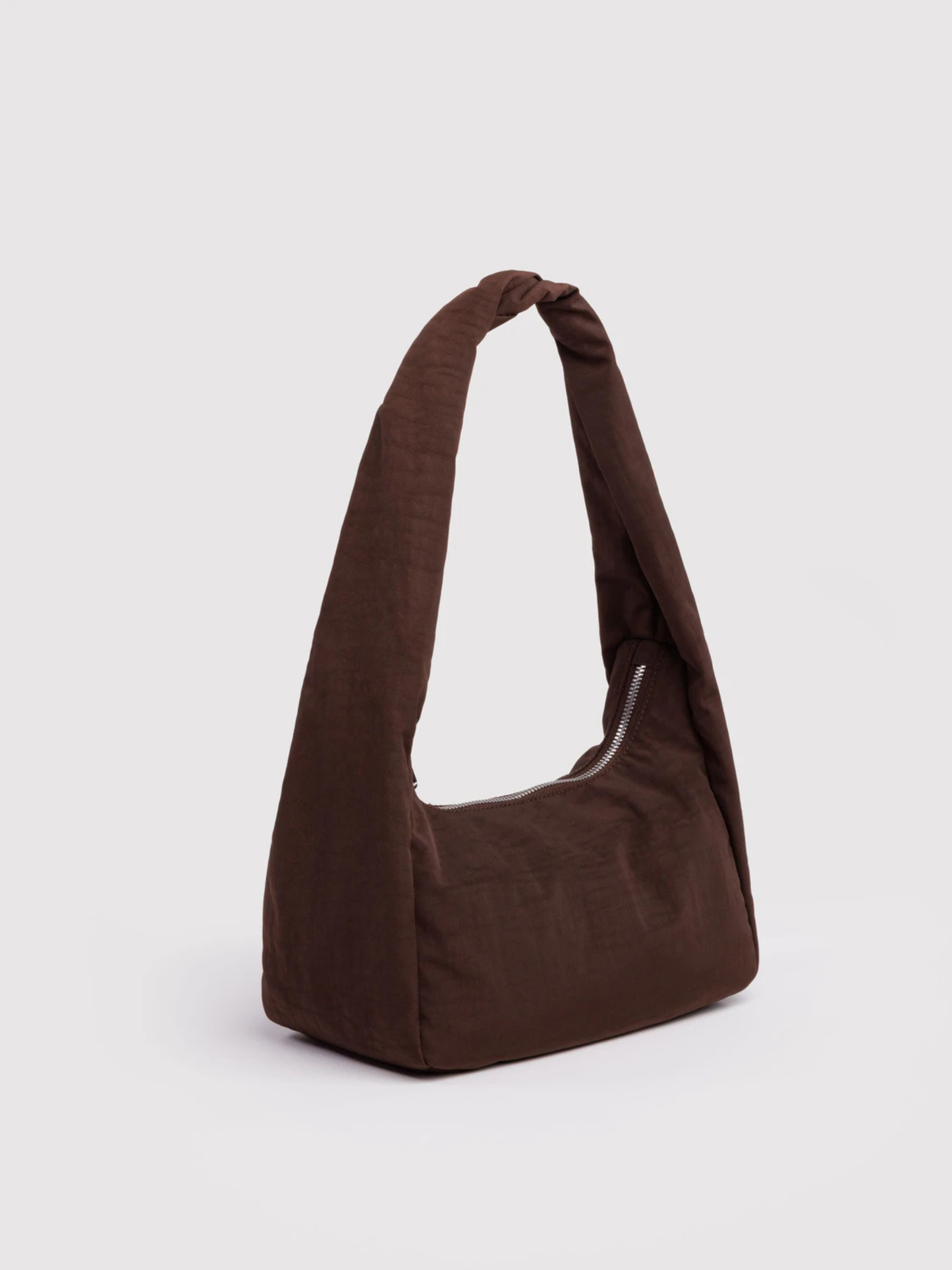 Small Nylon Meringue Bag Coffee