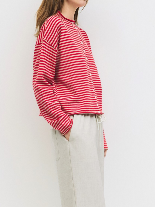 Elisa Cardigan | Red Beige
