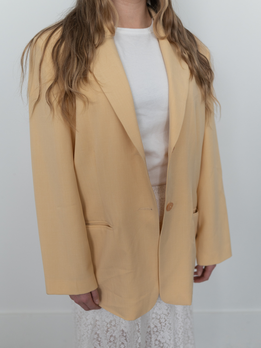 VINTAGE by TUU | Korets Yellow Blazer (L-XL)
