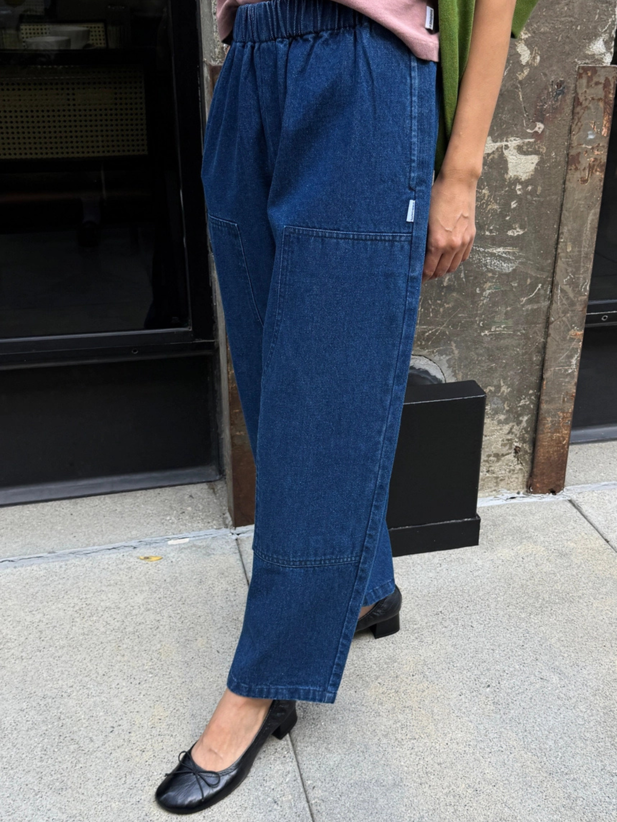 Gardener's Pants Blue Denim