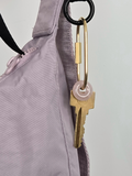 Natural Stone Carabiner Keychain