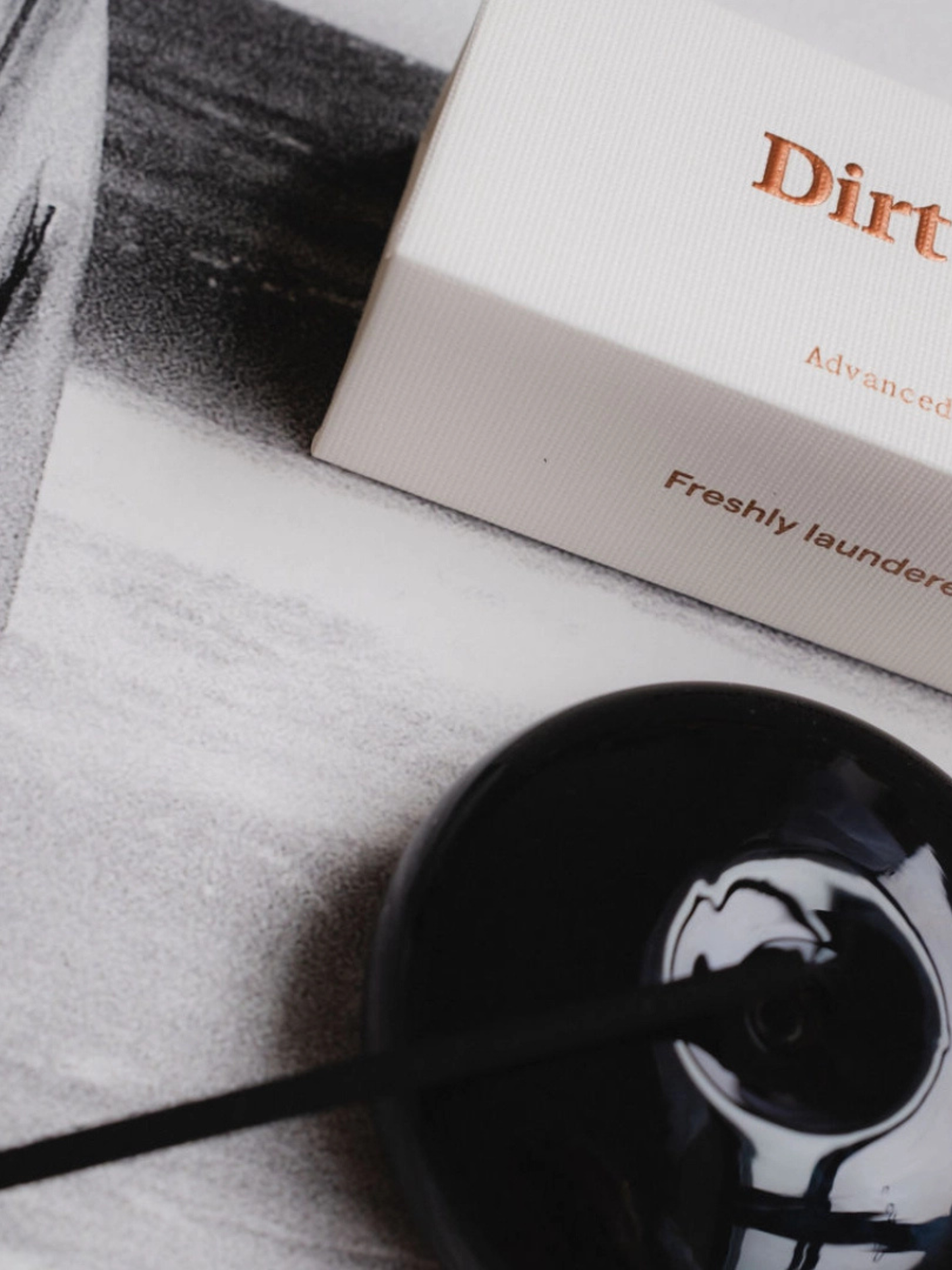 Glass Vessel Incense Holder | Black