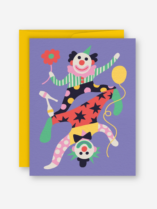 Clowns Card