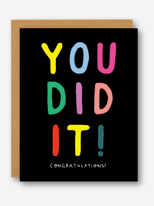 Bubble Congratulations Card