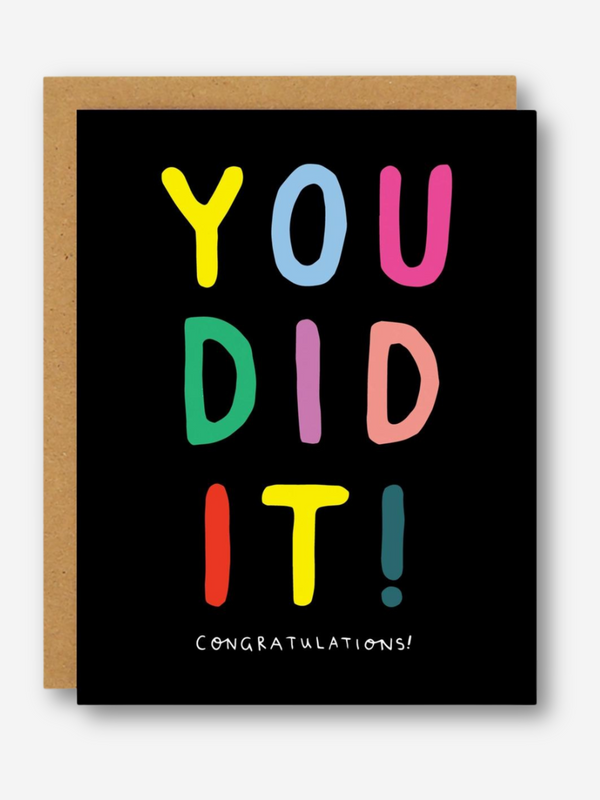 Bubble Congratulations Card