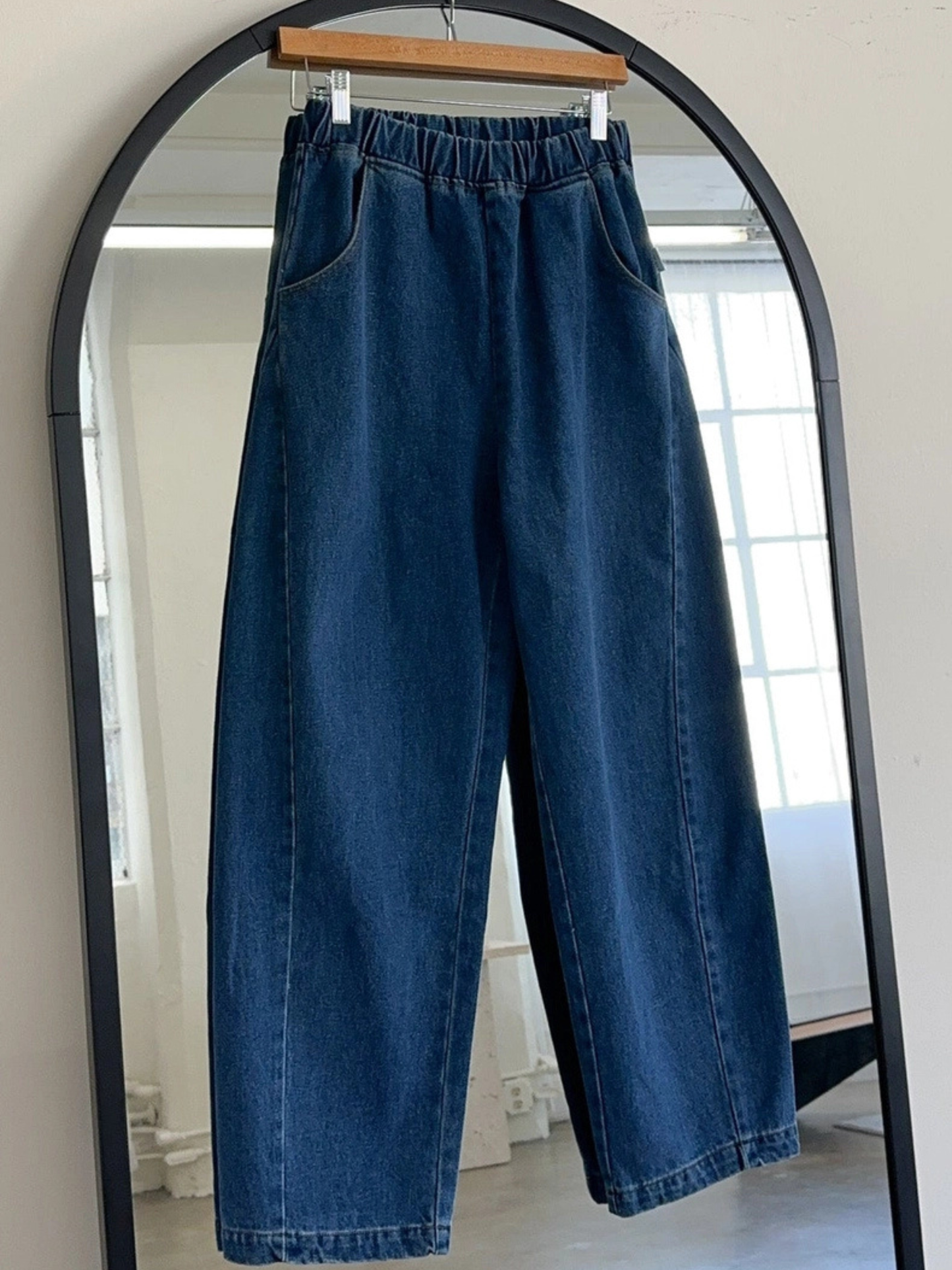 Long Arc Pants | Blue Denim