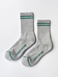 Boyfriend Socks | Lt. Grey