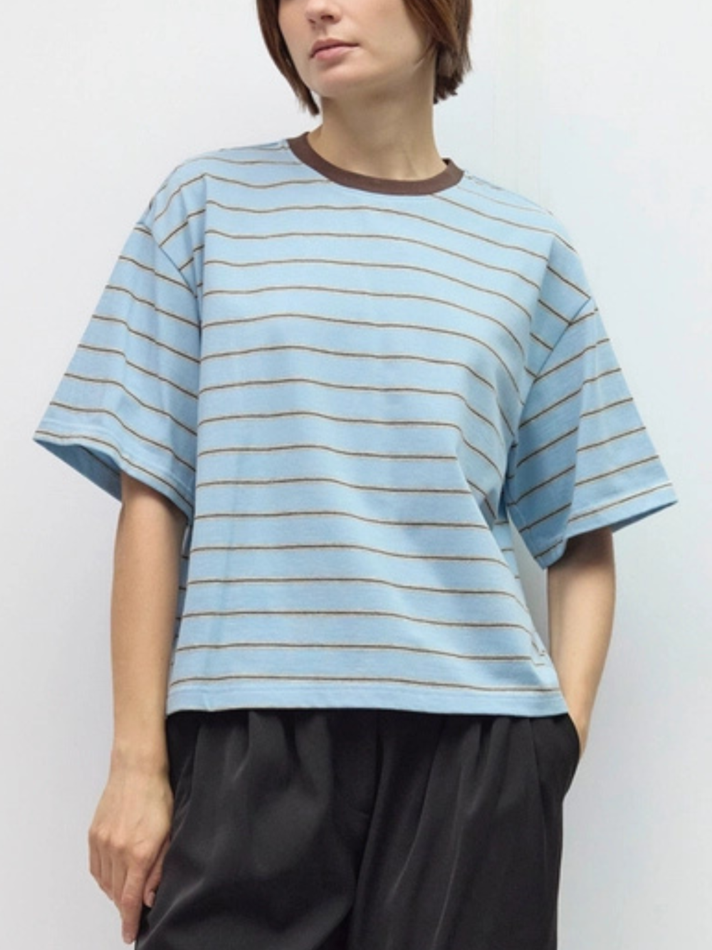 Luna Top Blue-Grey