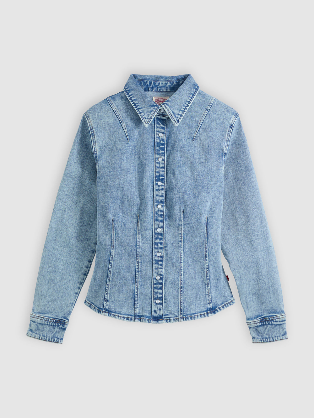 Denim Shaped Shirt Dust Stone
