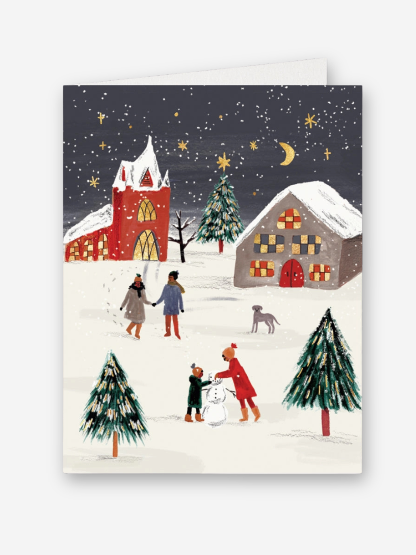 Winter Stroll Card