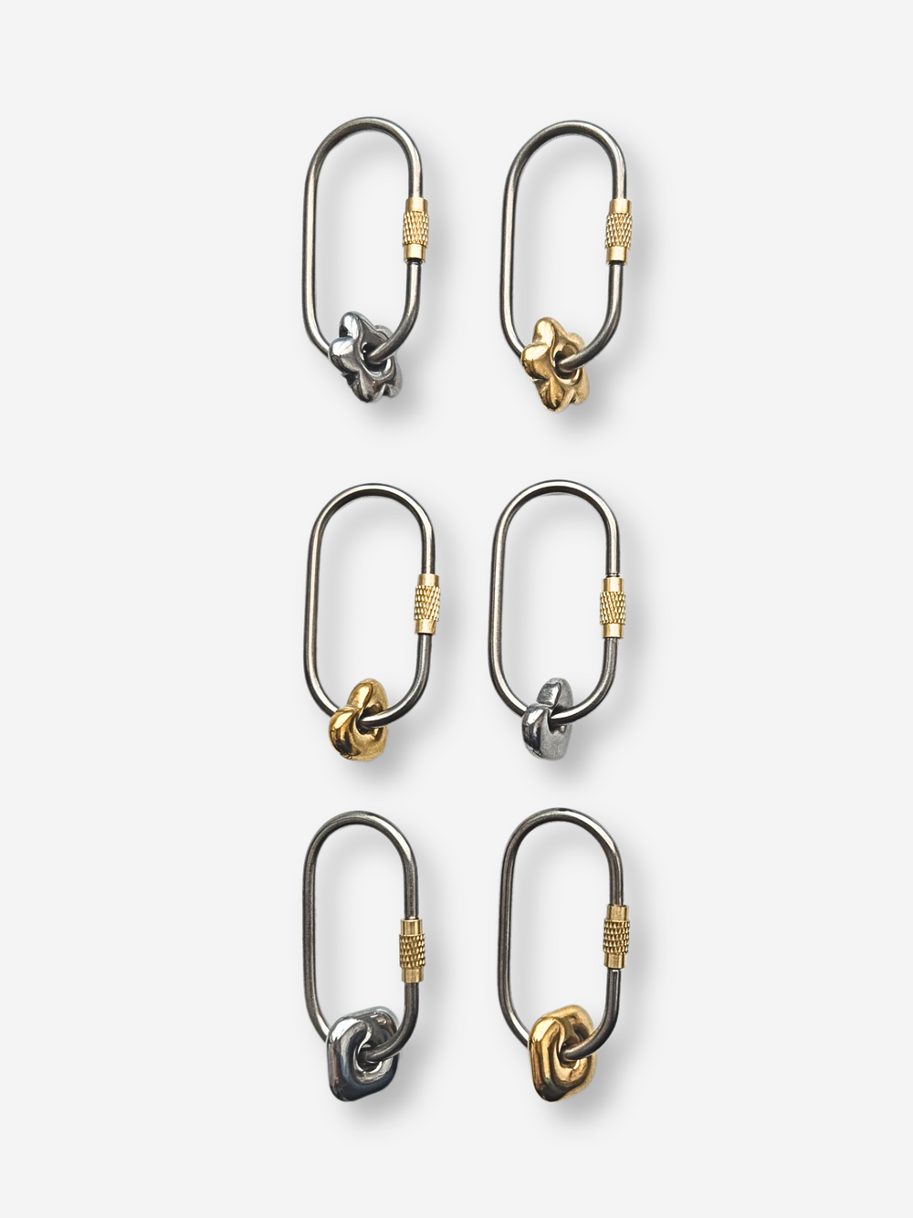 Bubble Charm Carabiner Keychain