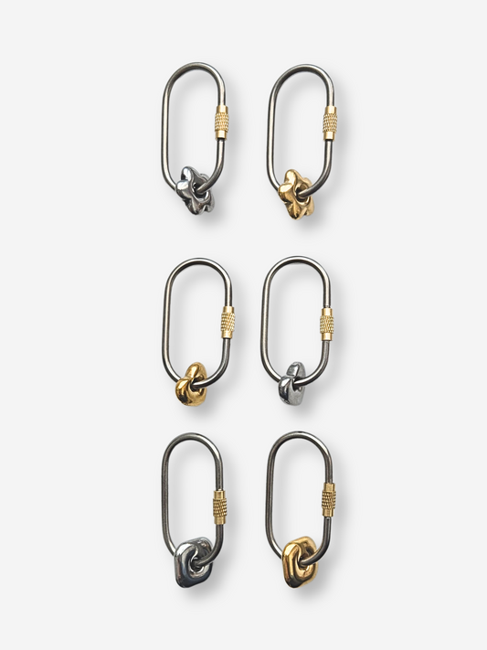 Bubble Charm Carabiner Keychain