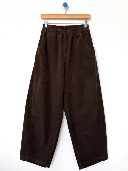 Corduroy Arc Pants | Chocolate