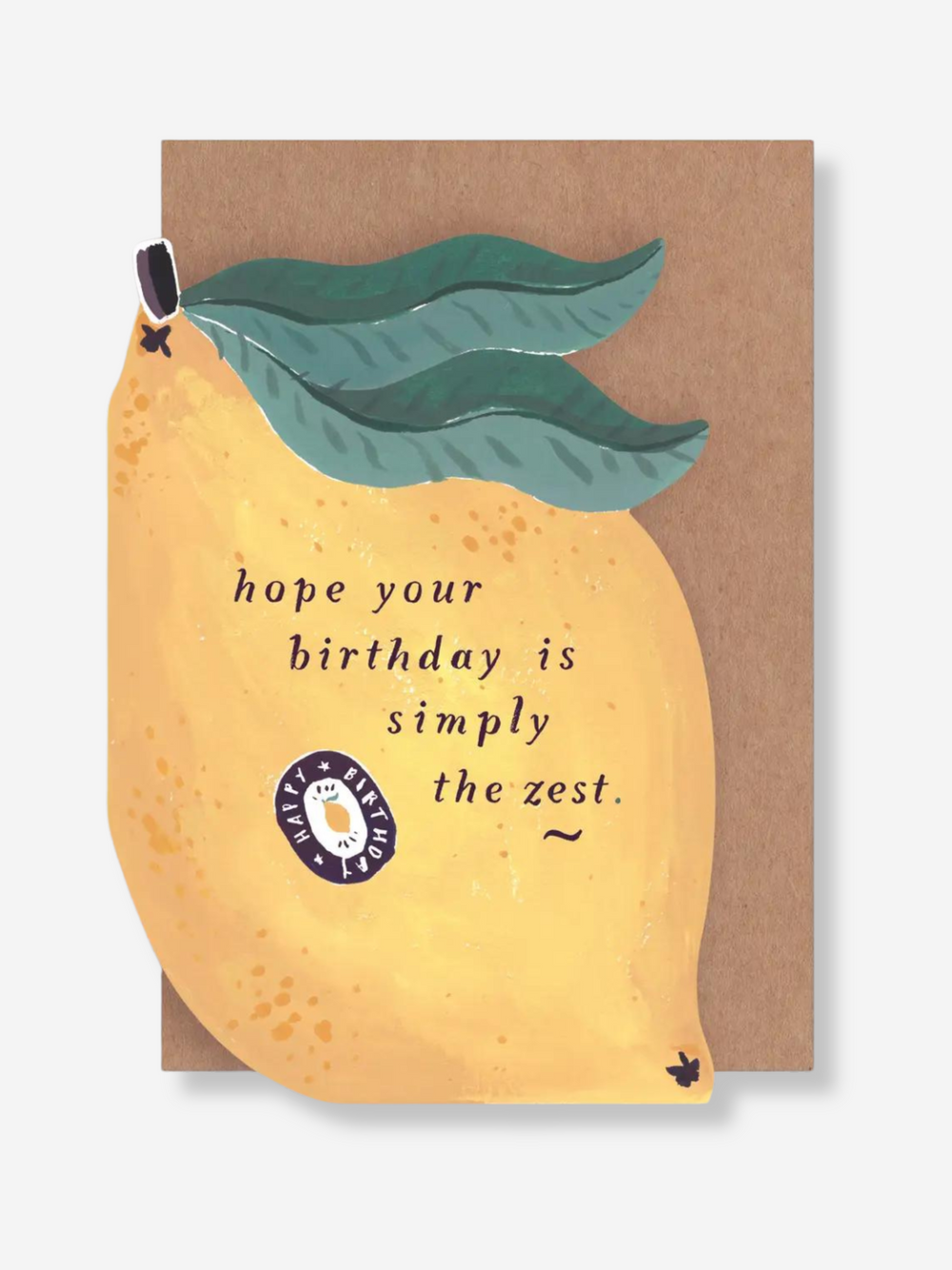 Lemon Zest Birthday Card