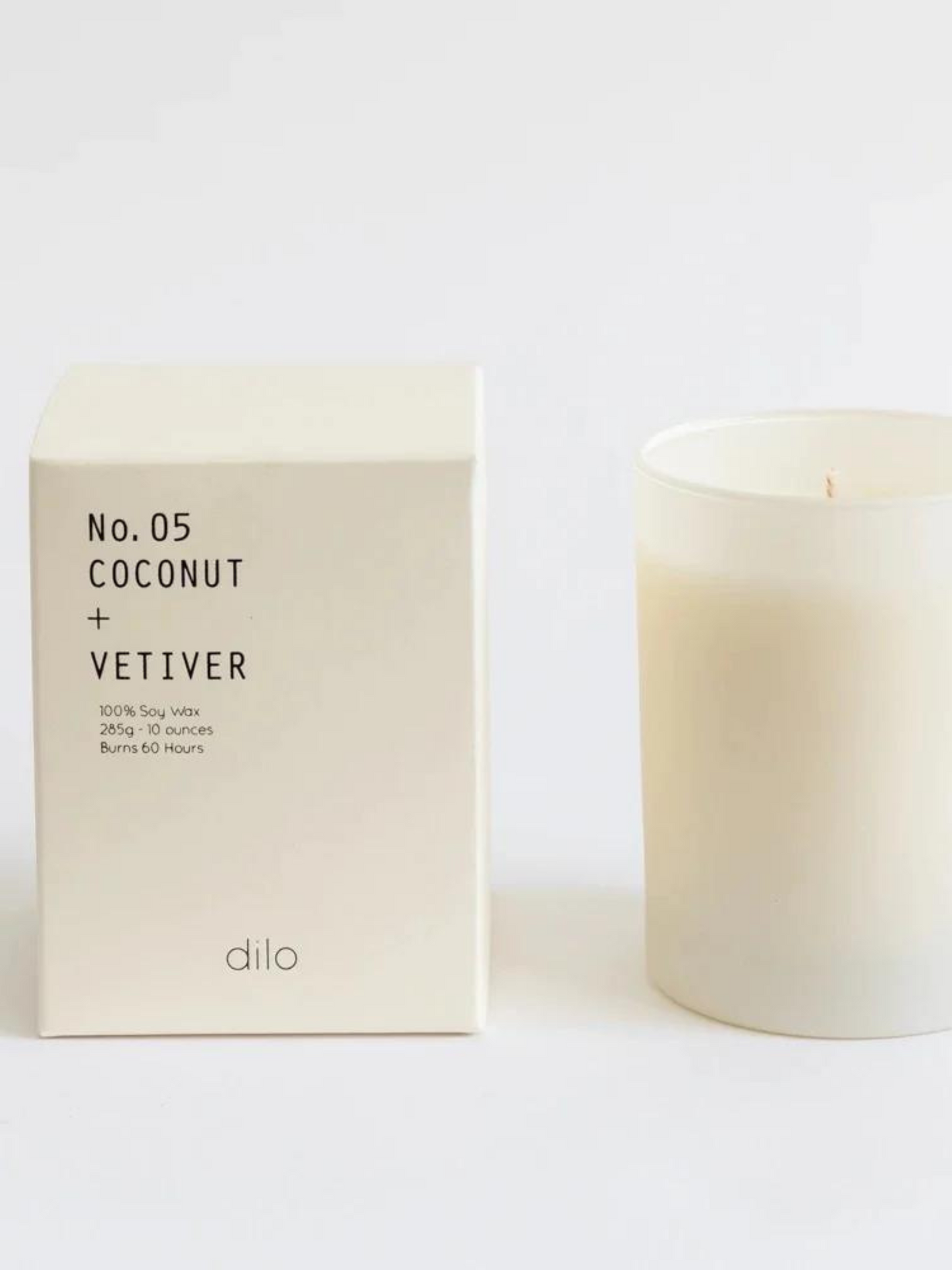 Shades Candle - Coconut & Vetiver