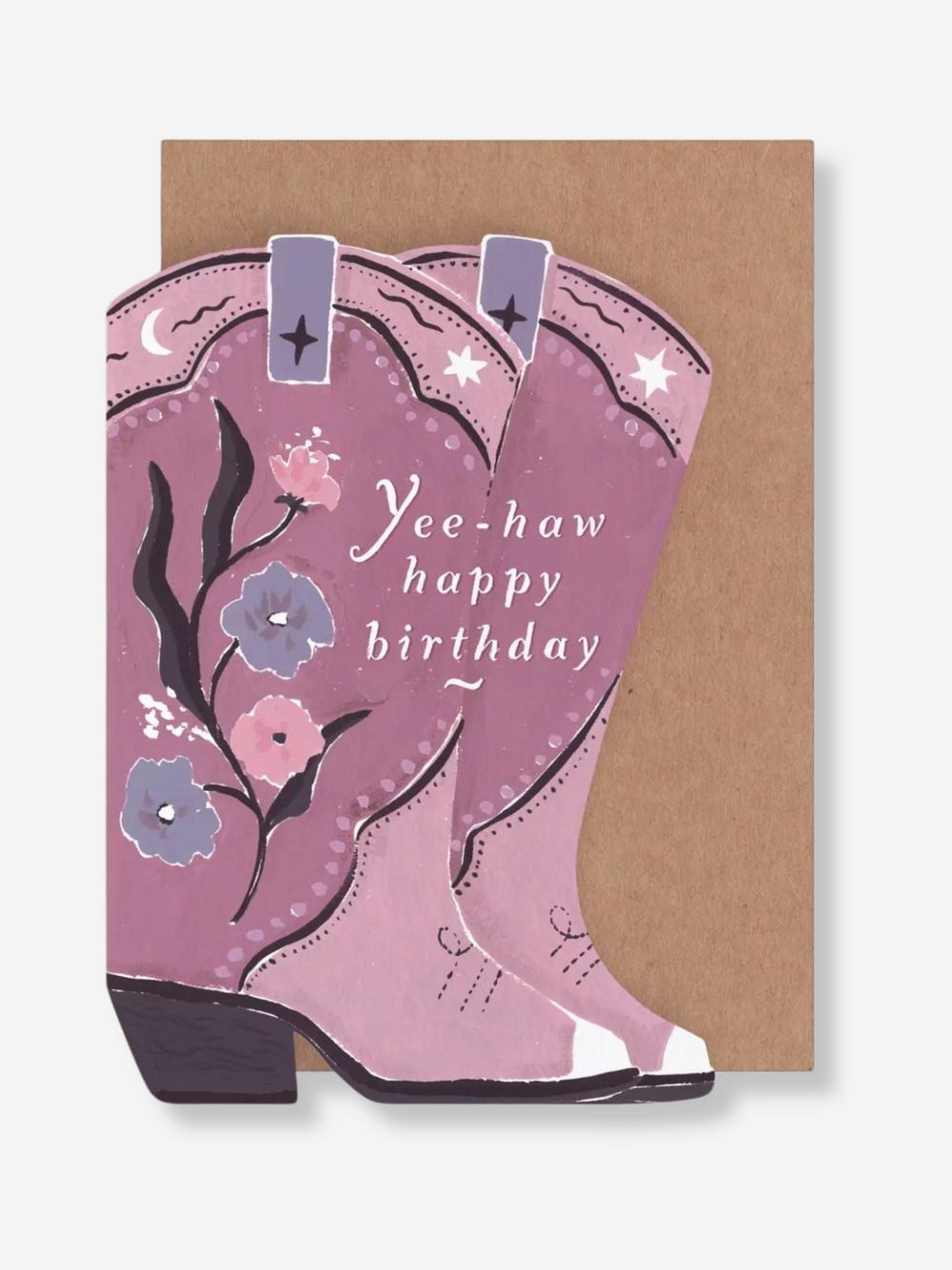 Cowboy Boots Birthday Card