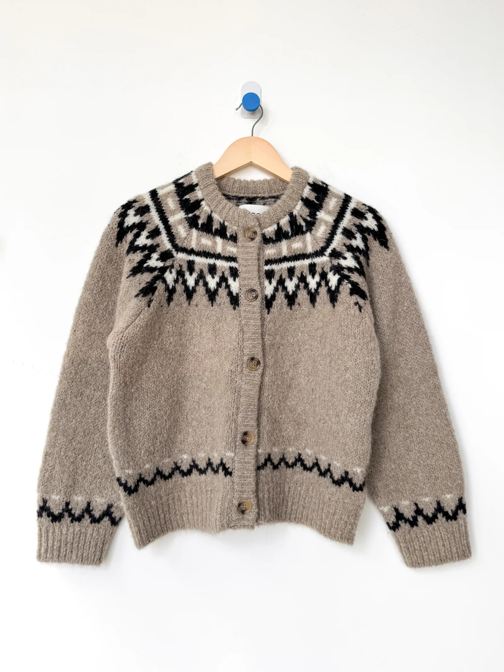 Alpaca Cabin Cardigan | Beige