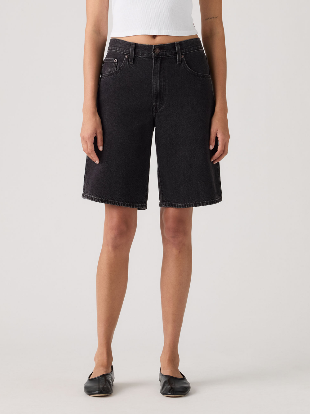 Baggy Dad Jorts Open Mind