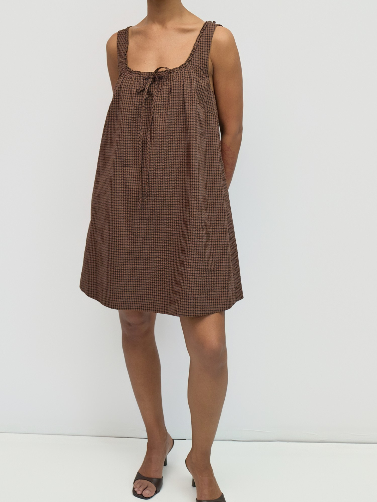Gabby Dress Brown