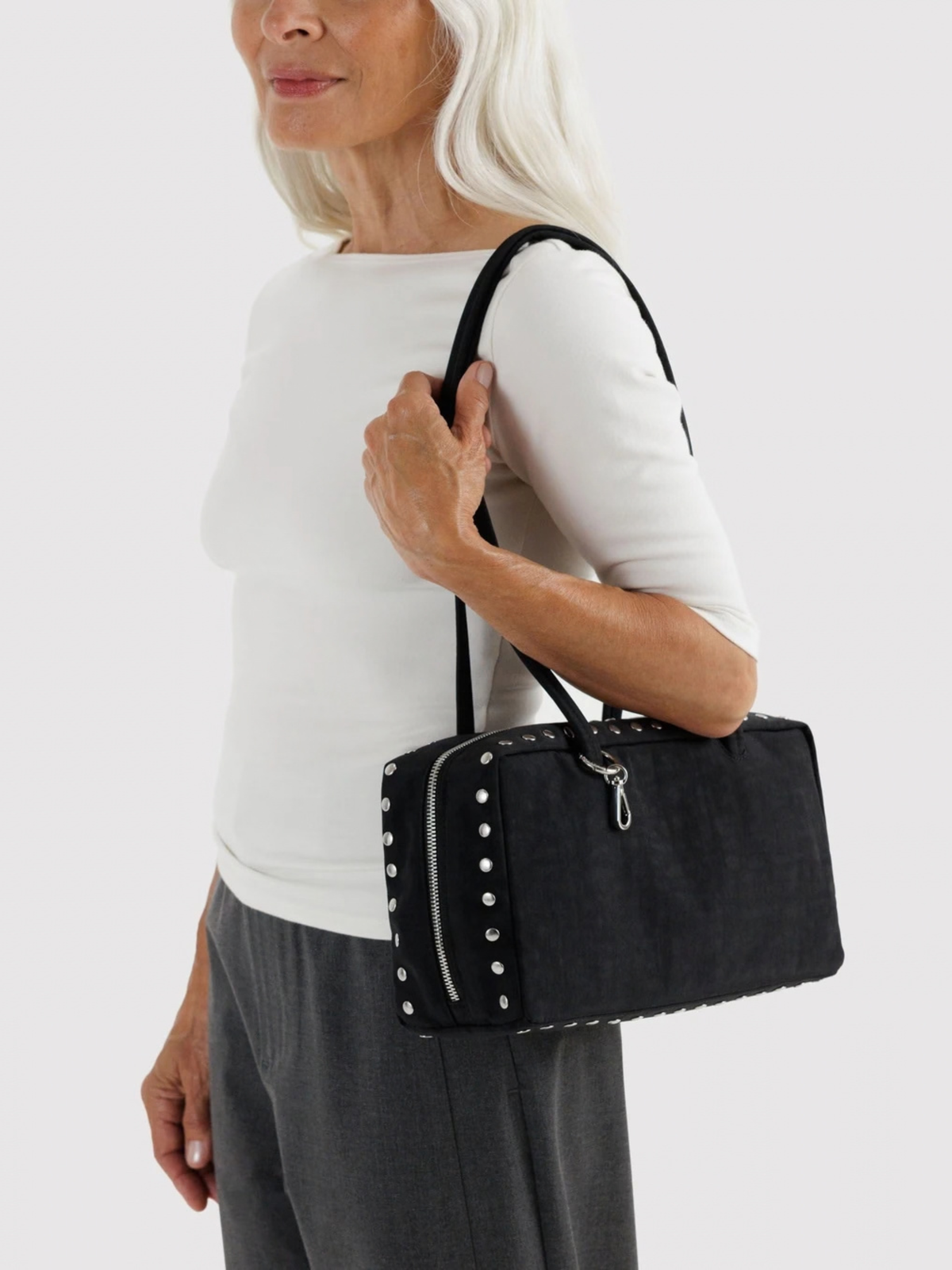 Nylon Bowler Bag Studs