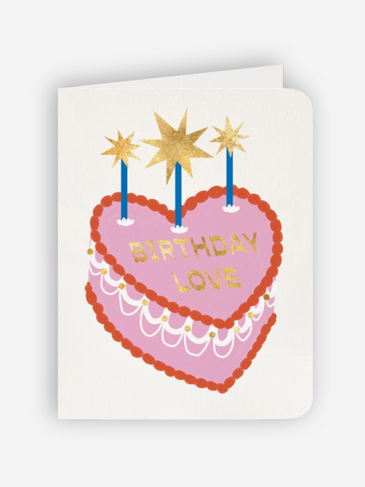 Vintage Cake Card