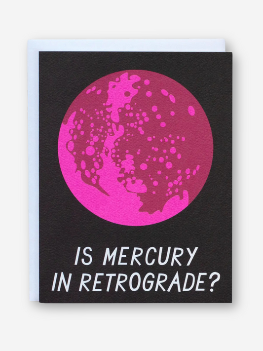 Is Mercury in Retrograde? Card
