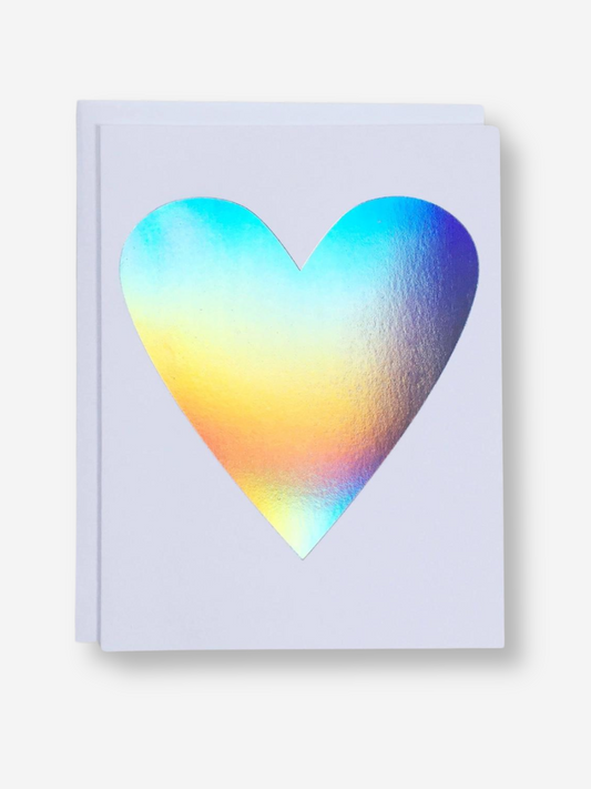 Hologram Heart Card