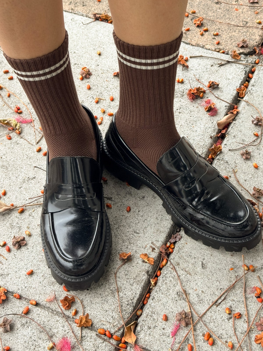 Boyfriend Socks | Wood