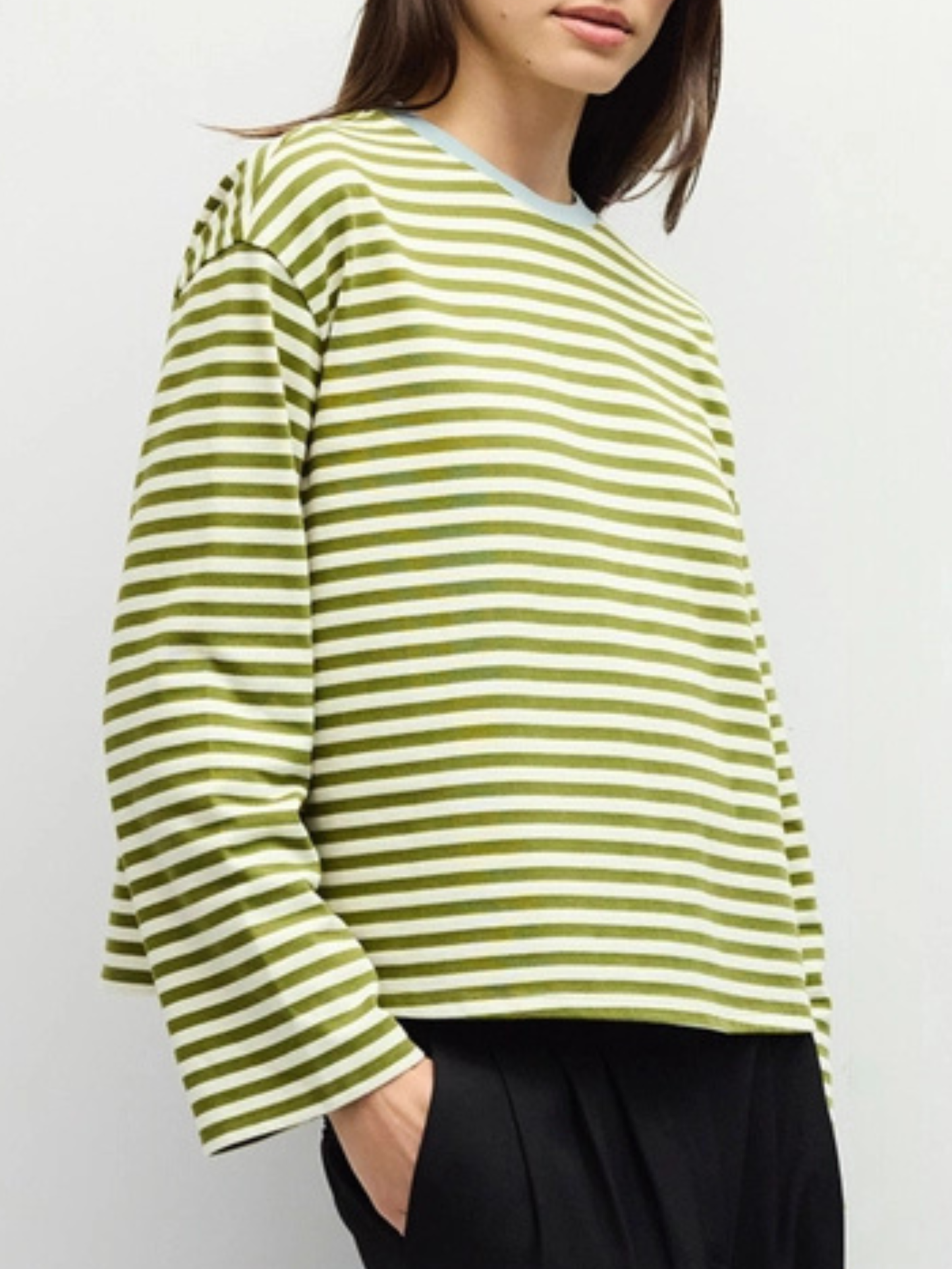 Jessie Top Olive-Cream