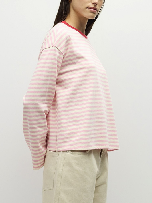 Jessie Top Pink-Ivory