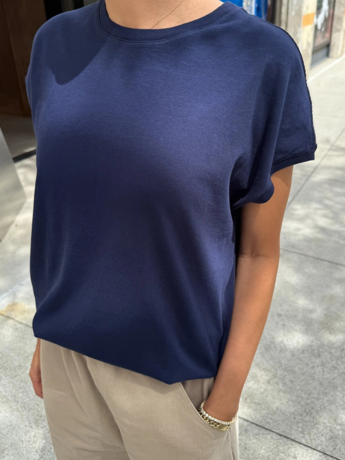 Ease Tee | Navy