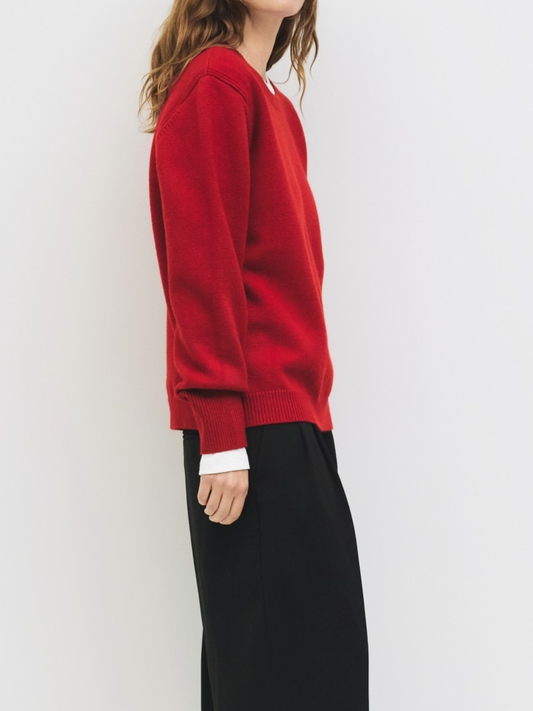 Conrad Sweater | Red