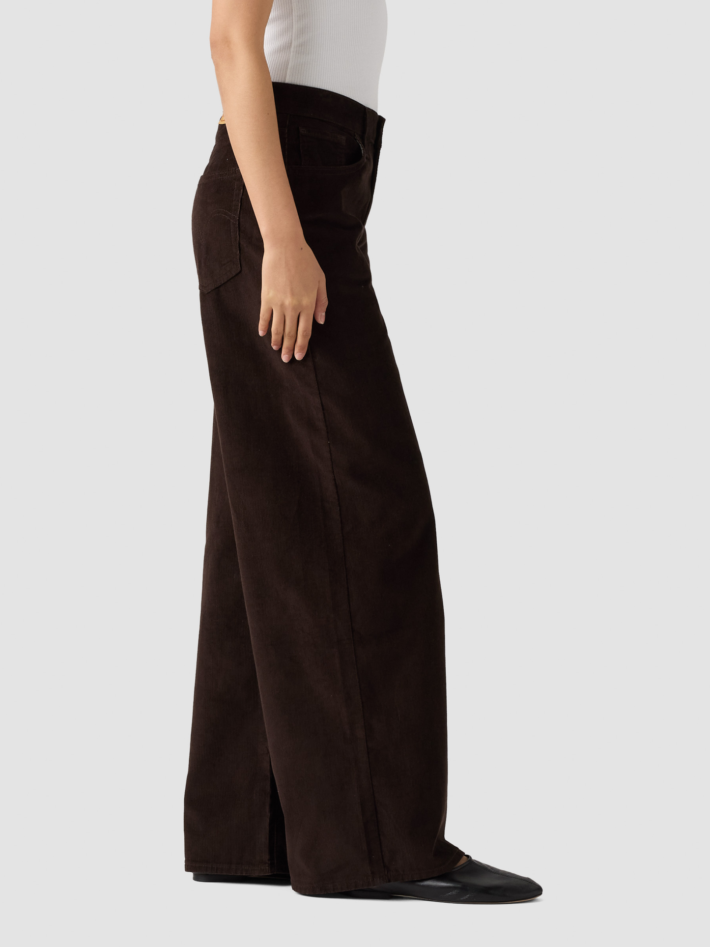 Middy Wide Leg Java Corduroy