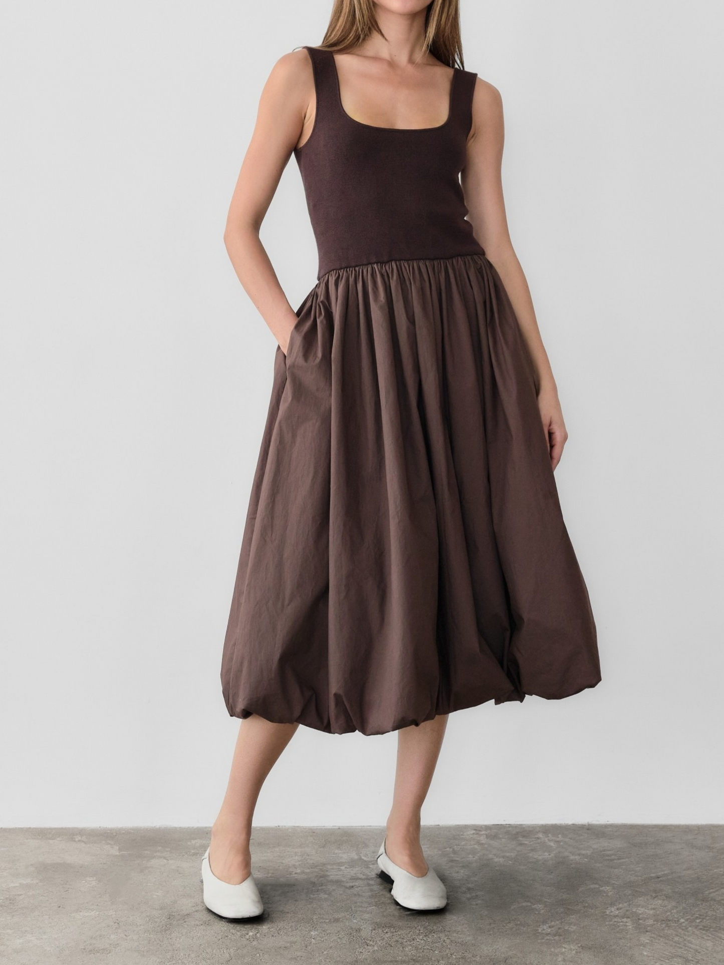Bella Dress | Brown