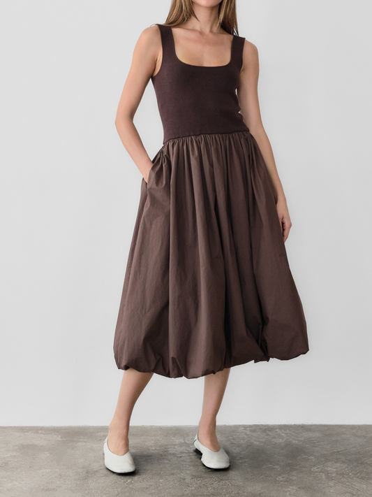 Bella Dress | Brown